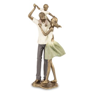 Figura figurka rodzina tata+mama+dziecko prezent dekoracja