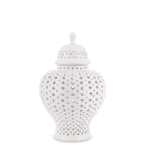 Pojemnik ceramiczny dekoracyjny Amfora do przechowywania GRAWER