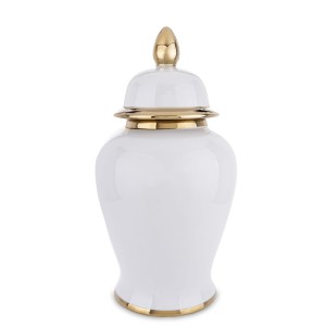 Pojemnik ceramiczny dekoracyjny Amfora do przechowywania GRAWER