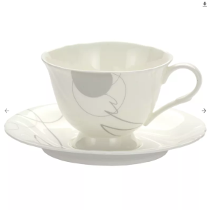 FILIŻANKA 200 ML BONE CHINA PORCELANA DELIKATNY WZÓR MINIMALIZM
