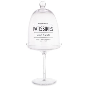 Szklany pojemnik dekoracyjny bombonierka patera słodycze pierniki