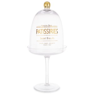 Szklany pojemnik dekoracyjny bombonierka patera słodycze pierniki