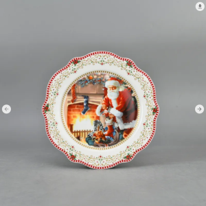 Półmisek Talerz Patera Paterka Świąteczny Boże Narodzenie 26,5 cm