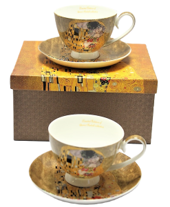 Komplet Filiżanek 2+2 Gustav Klimt 250 ml