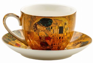 Filiżanki do kawy Gustav Klimt dla 2 osób 388-7005