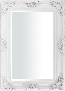Lustro w białej ramie 106106