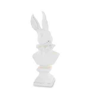 Figurka wielkanocna królik zajączek króliczek zajączek biały głowa