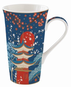 Duży kubek porcelanowy 600 ml TOKYO COLL ozdobne pudełko prezent