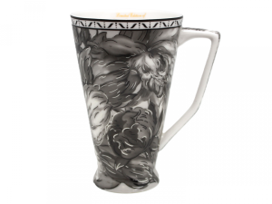 Kubek porcelanowy 500 ml kwiaty róże minimalizm porcelana kubeczek duży