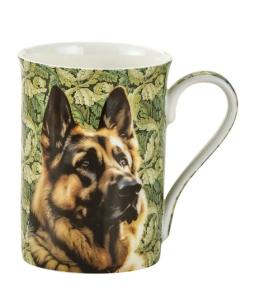 Kubek porcelanowy 350ml pies piesek Owczarek Niemiecki Morris Dogs