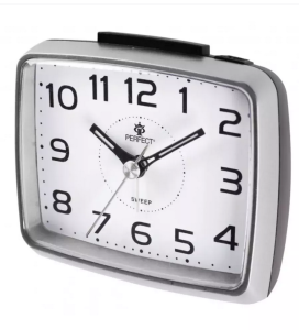 Budzik Kwarcowy Perfect SQ 879SP Srebrny