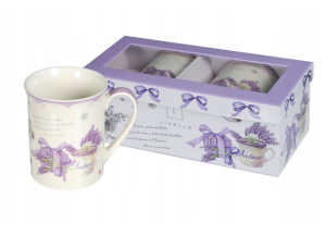 Zestaw Kubków Kpl 2 szt Kubki dla Dwojga kubek kwiaty kubeczek na prezent