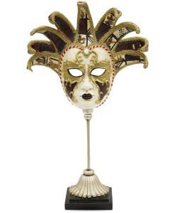 Figurka Maska - Magiczna Maskarada w Twoim Domu Maska Wenecka