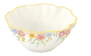 Miska porcelanowa 12 cm Easy Life królik kwiaty miseczka 300ml Wielkanoc