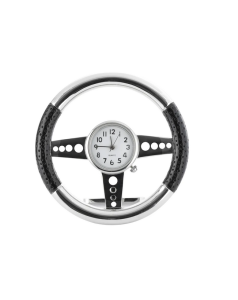 Kierownica z zegarkiem dekoracja kierowca ozdoba prezent maetalowa