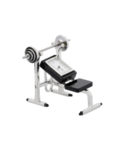 Siłka z zegarkiem Siłownia metalowa srebrna zegar dekoracja ozdoba