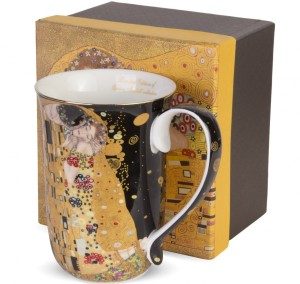 Kubek 400 ml Gustav Klimt na prezent Ostatni Pocałunek