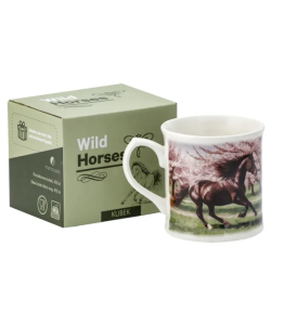 Kubek Porcelanowy 400 ml „Wild Horse” Koń Konik Kubeczek Miłośnika Koni