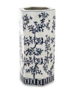  Stylowy Parasolnik Porcelanowy pojemnik na parasole styl chiński kwiaty