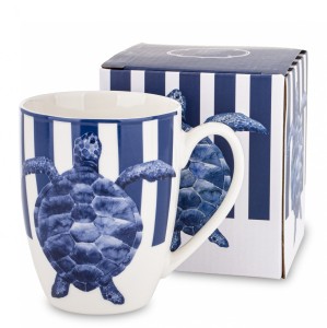 Kubek Porcelanowy żółw 350 ml marynarski marynistyczny wakacyjny morski