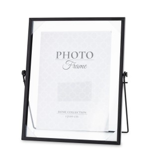 Czarna ramka na zdjęcie elegancka 15x20cm luksusowa ozdobna glamour prezent