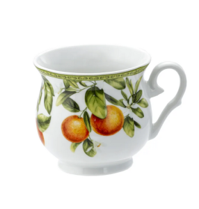 Kubek kubeczek 475ml porcelanowy duży pojemny pomarańcze oranges prezent