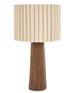 Lampa stołowa pinterest loft boho brązowa beżowa pokrapiana cement viralowa