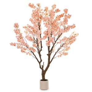 Drzewko roślina Sztuczna Dekoracja pinterest loft boho WIŚNIA SAKURA pink