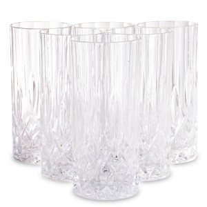 Opera 6x Szklanka szklanki Wysoka 360 Ml Kpl. 6 Szt. zestaw kryształ