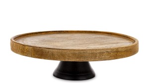 Patera dekoracyjna na nóżce drewniana loft pinterest mango paterka taca