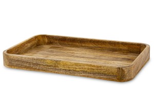 Patera dekoracyjna prostokątna loft drewniana pinterest mango paterka taca