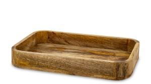 Patera dekoracyjna prostokątna loft drewniana pinterest mango paterka taca