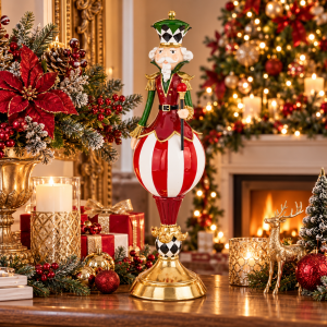 Figurka bajkowa posąg Dziadek Do Orzechów Święta dekoracja Christmas figura
