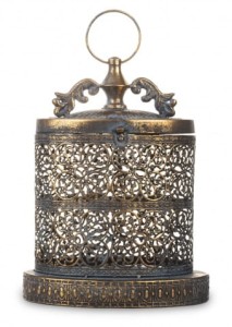 Dekoracyjny lampion ceramiczny ogrodowy 130798