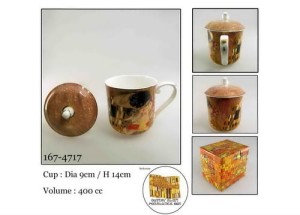 Kubek z zaparzaczem Klimt 167-4717