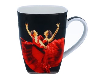 Kubek porcelanowy Flamenco 167-4214